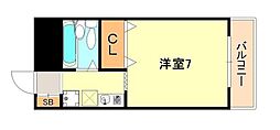 HillValley妙法寺 1Kの間取図画像