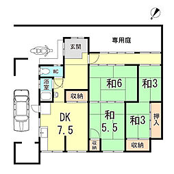 北田邸平屋
