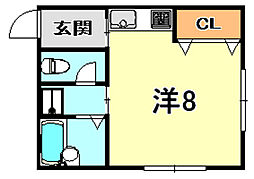 フジワラハイツＡ棟 2階