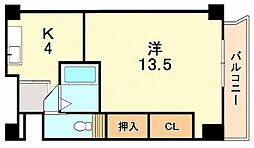 白川台ハイツ 4階