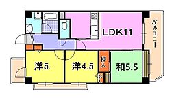 ベルレコルテ浜辺 3LDKの間取図画像