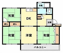 白川台住宅2号棟 5階
