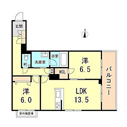 シャーメゾン潮見台 2階/206