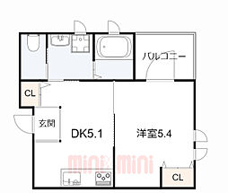 Jハイツ湊川 2階