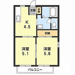 片山ハイツ 2階
