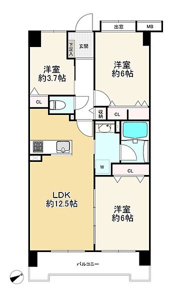 間取り：313004835446