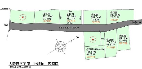区画図