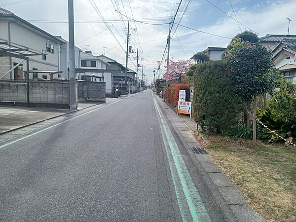 前面道路