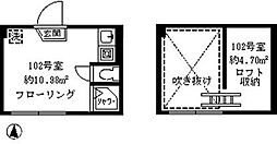 間取図画像 ワンルーム