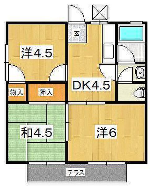 同じ建物の物件間取り写真 - ID:214051132173