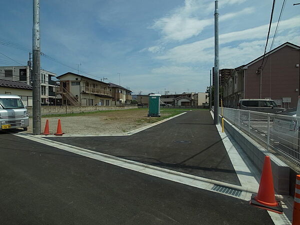開発道路西側寄り