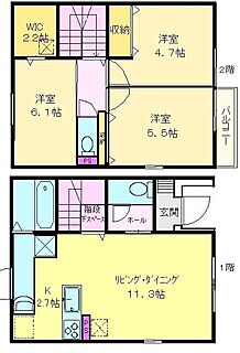 間取り：227104260365