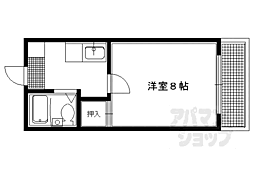 シンフォニハイツヒエイ 1Kの間取図画像