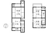 京都市北区衣笠赤阪町 2階建 築39年のイメージ