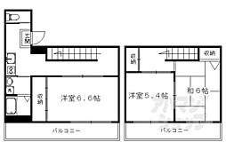 京福電気鉄道北野線 北野白梅町駅 徒歩16分 5階/-