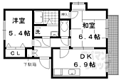 京都市左京区松ケ崎海尻町 2階建 築29年のイメージ