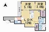 京都市上京区松屋町通椹木町上る二町目 2階建 築3年のイメージ