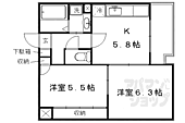京都市北区上賀茂岩ケ垣内町 6階建 築30年のイメージ