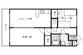 京都市左京区松ケ崎御所ノ内町 2階建 築34年のイメージ