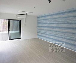 京福電気鉄道北野線 北野白梅町駅 徒歩17分の賃貸マンション 1階ワンルームのリビング/ダイニング