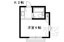 間取図画像 1K