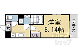 ヴィラ京大北III 1階/104