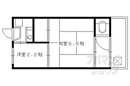 京福電気鉄道北野線 北野白梅町駅 徒歩18分 2階/-