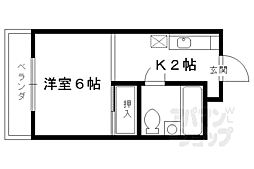 京都市営烏丸線 北大路駅 3.2km 1階/-