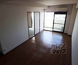 京都地下鉄東西線 二条駅 徒歩12分の賃貸マンション 4階2LDKのリビング/ダイニング