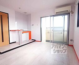 京都市営烏丸線 丸太町駅 徒歩20分の賃貸マンション 4階1Kのリビング/ダイニング