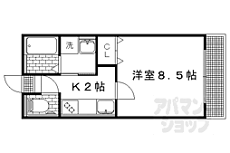 アジュール北白川 1階