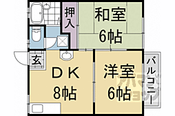 ラトゥール岩倉南 2階