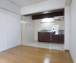 京都市営烏丸線 北大路駅 徒歩23分の賃貸マンション 2階1DKのリビング/ダイニング