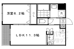 ＳＨＯＦＵ 2階1LDKの間取り