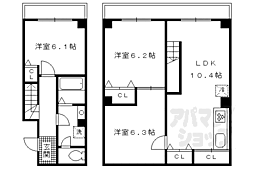 京都市営烏丸線 烏丸御池駅 徒歩10分 5階/-