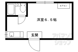 ハイツサンフラワー ワンルームの間取図画像
