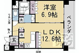 京都市営烏丸線 今出川駅 徒歩4分 3階/-