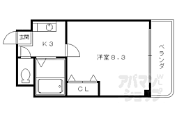 京都市営烏丸線 北大路駅 徒歩27分 5階/-
