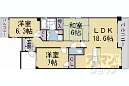イーグルコート聖護院 6階