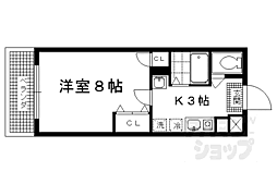 ドリーミーK 1Kの間取図画像