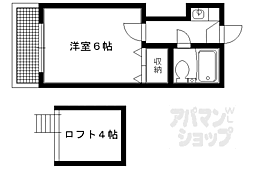 AXIS2M&I 1Kの間取図画像