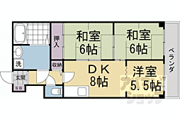 ハイムフロイデン一乗寺 4階