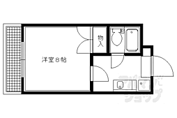 ヌーボ静市 1Kの間取図画像