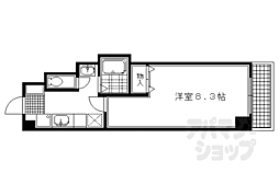 ファミーユフジ 1Kの間取図画像