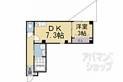 下鴨東本町新築計画 1階