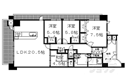 クレアガーデン京都岡崎 1階
