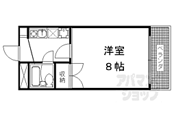 メゾンジョア 1Kの間取図画像