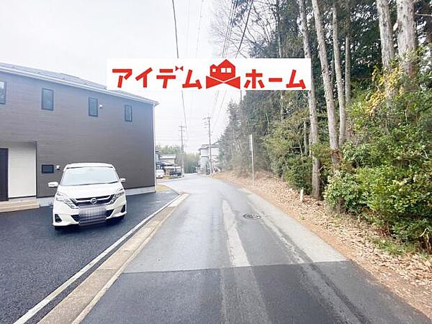 前面道路 2024年2月15日撮影