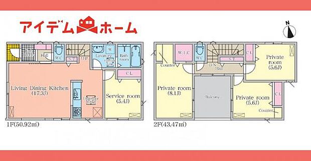 ☆3号棟間取図☆