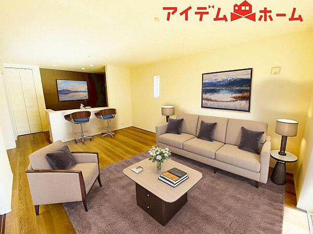 内観写真 本画像はCGで作成されており、実際に現地に家具は置かれておりません。